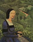 Paul Serusier A Widow Painting oil